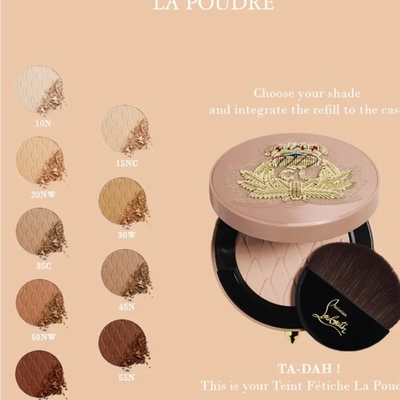 Christian Louboutin
Teint Fetiche La Poudre Powder Case W/Charm - Picture 3 of 9